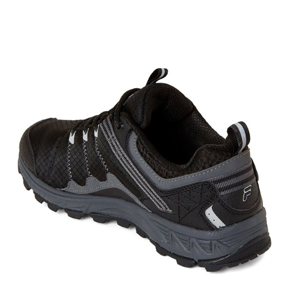 NEW FILA Black & Silver Running Sneakers - Picture 3 of 4